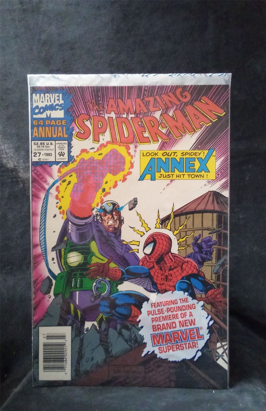 Amazing Spider-Man Annual #27 w/Annex&1993 Annuals trading cards *sealed* 1993 Marvel Comics Comic Book