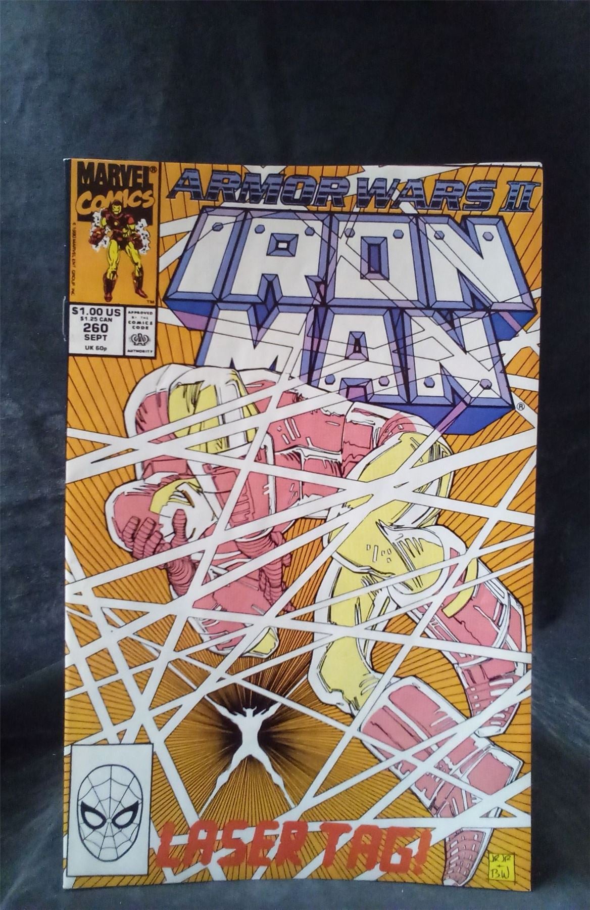 Iron Man #260 1990 Marvel Comics Comic Book – JAF Comics