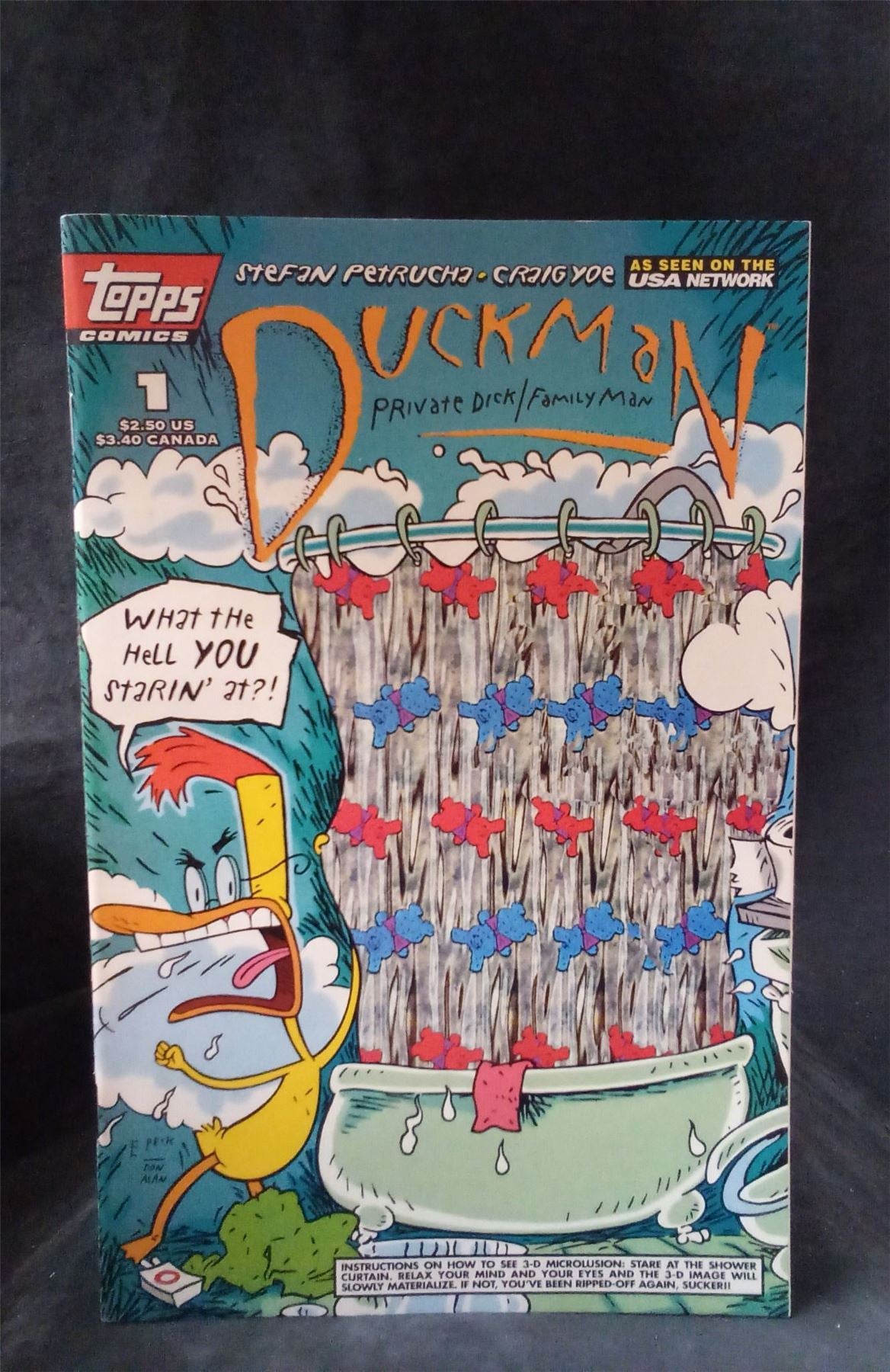 Duckman #1 1994 topps Comic Book