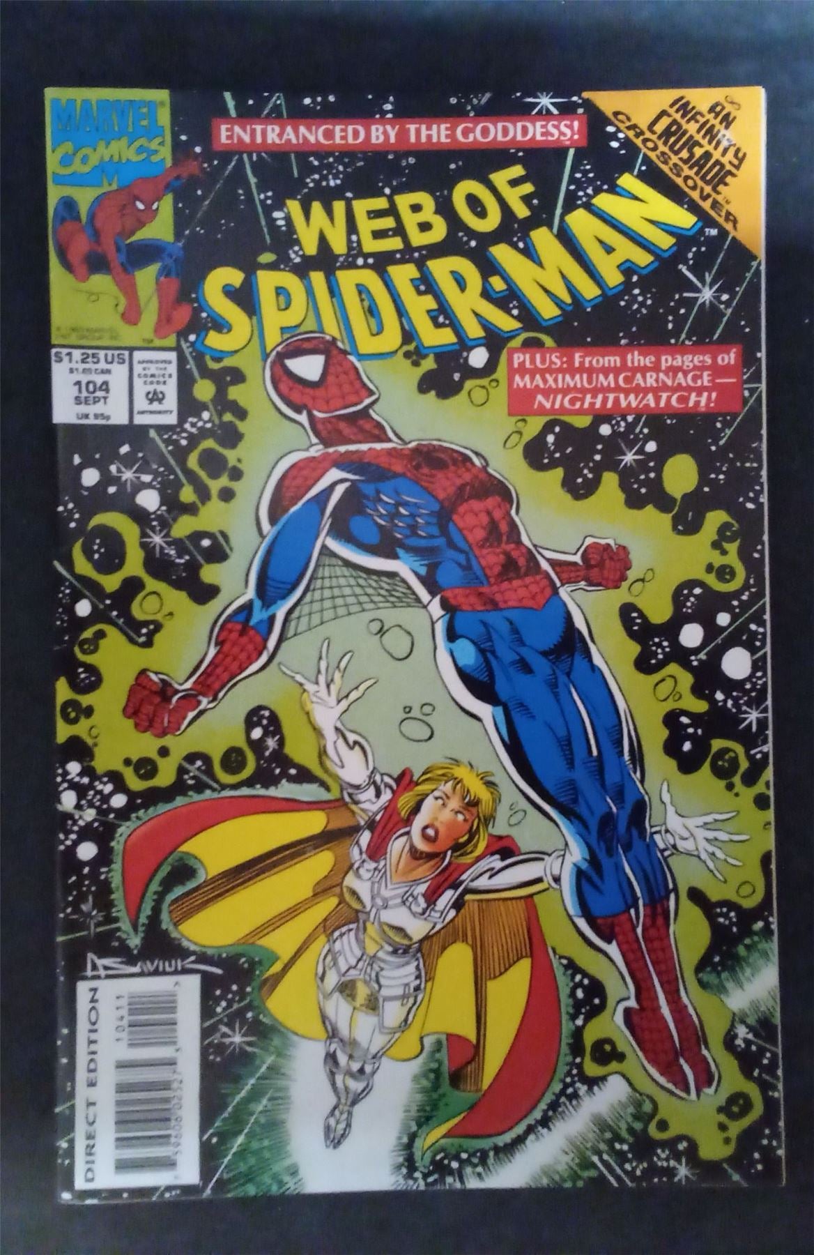 Web of Spider-Man #104 1993 marvel Comic Book