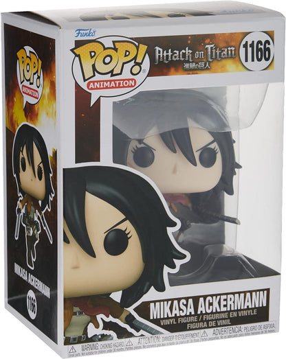 Funko POP Animation: Attack On Titans - Mikasa Ackerman, Multicolor, 57981