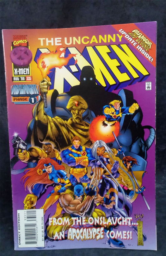 The Uncanny X-Men #335 1996 Marvel Comics Comic Book