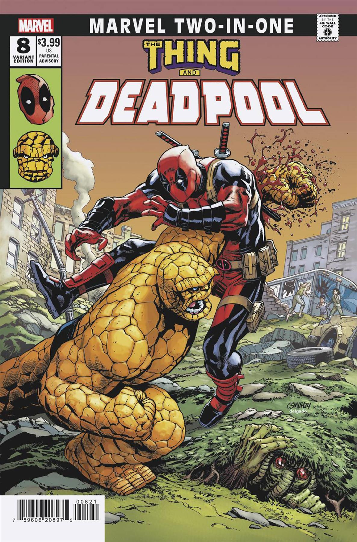 Deadpool #8 Cory Smith Marvel Two In One Var Cory Smith Marvel Two In One Var Marvel Prh Comic Book 2024
