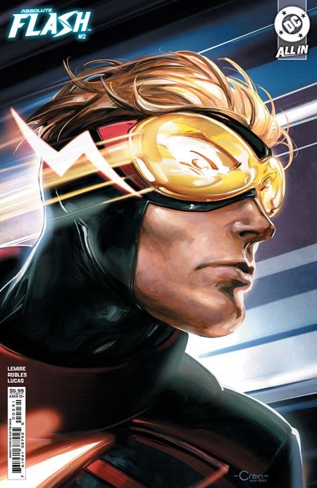 ABSOLUTE FLASH #2 CVR D CLAYTON CRAIN CARD STOCK VAR  DC Comics Comic Book 2025