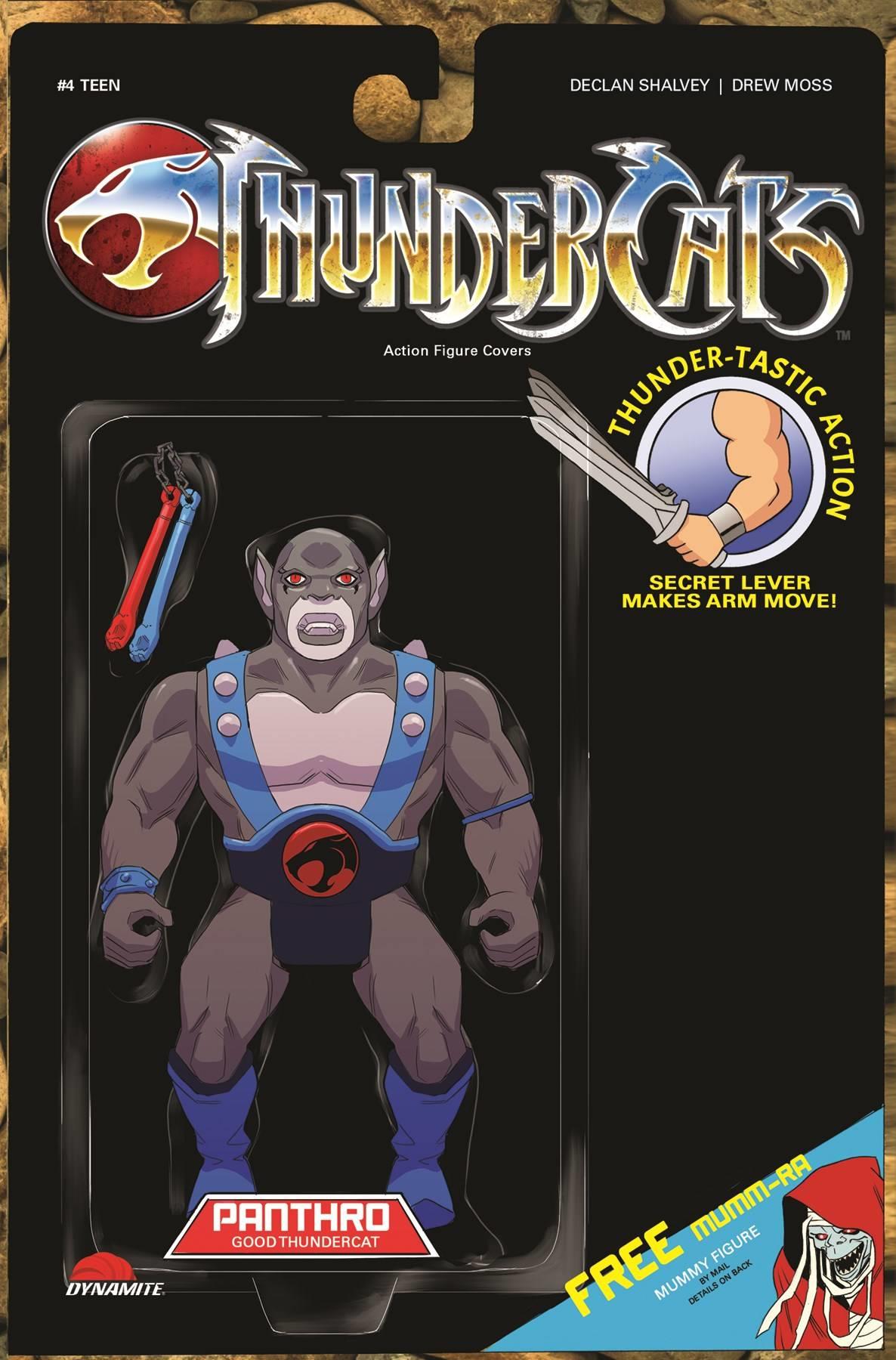 Thundercats #4 Cvr F Action Figure Dynamite Comic Book