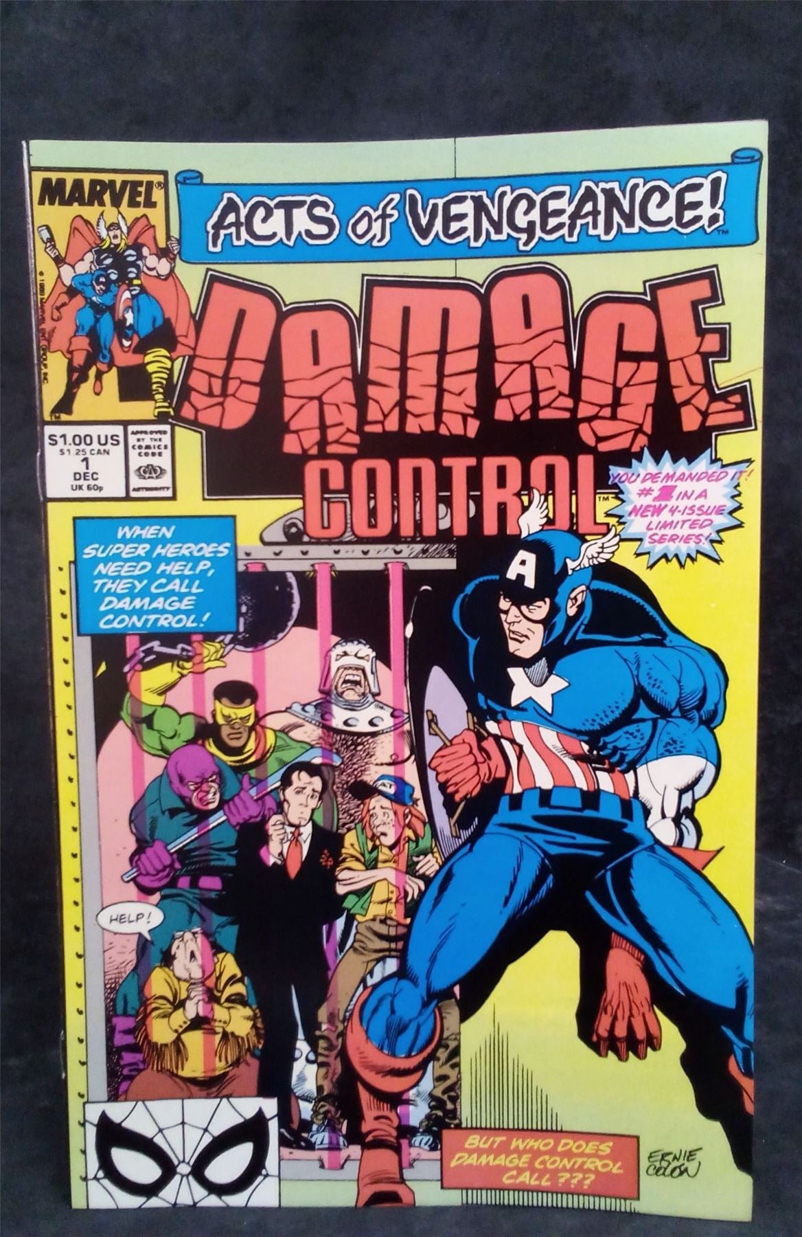 Damage Control #1 1989 Marvel Comics Comic Book