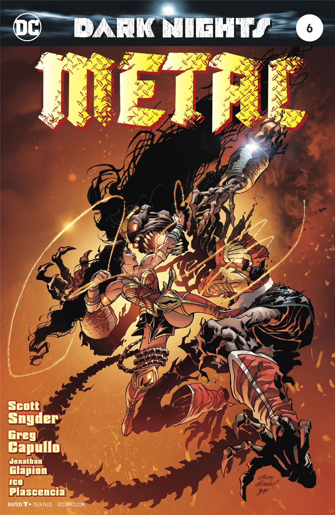 Dark Nights Metal #6 (Kubert Var Ed) DC Comics Comic Book