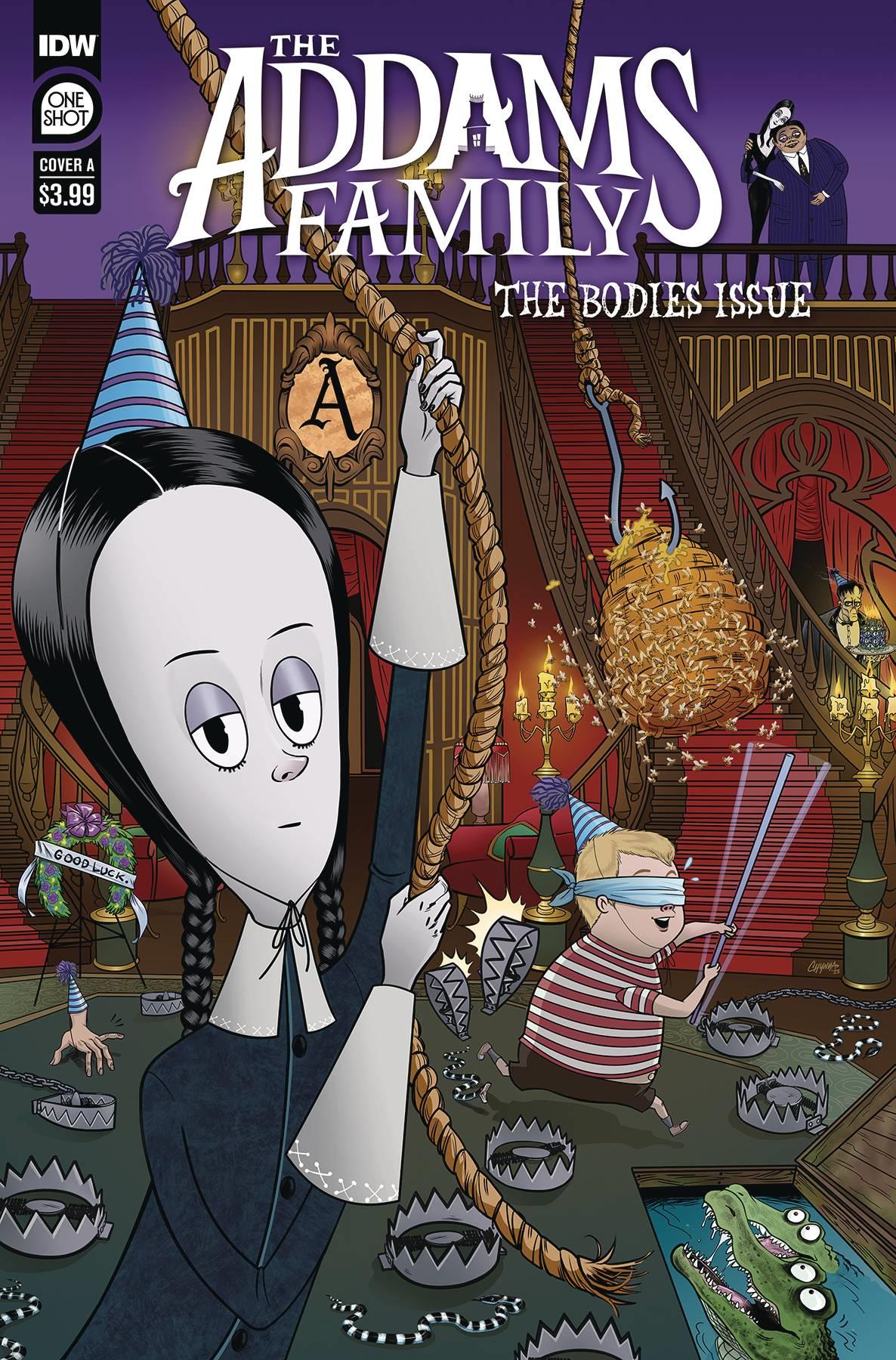 Addams Family Bodies Issue #1 Cvr A Clugston Flores Idw-prh Comic Book