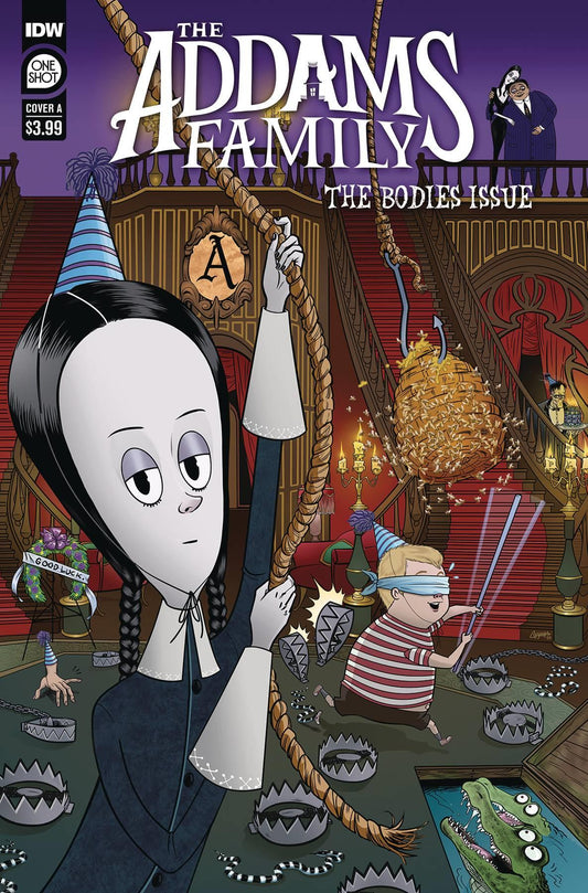 Addams Family Bodies Issue #1 Cvr A Clugston Flores Idw-prh Comic Book
