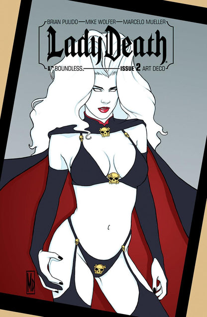 Lady Death (2010) Art Deco A Bag Set (5ct) (mr) (c: 0-1-2) Boundless Comics Comic Book