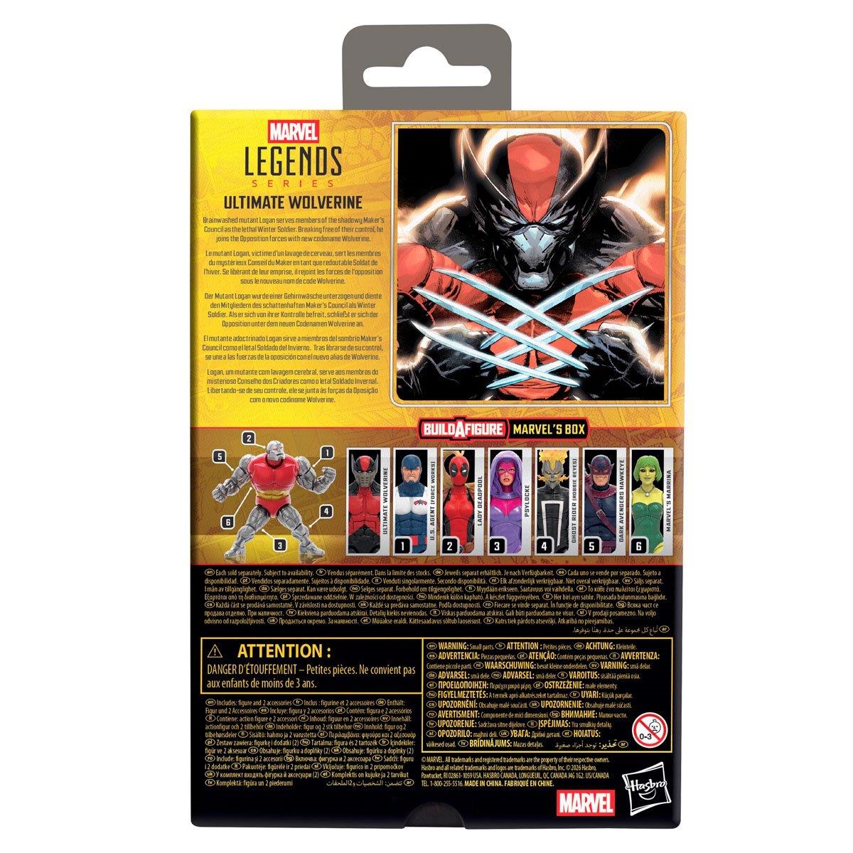 Marvel Legends Series Ultimate Universe Wolverine 6-Inch Action Figure by Hasbro