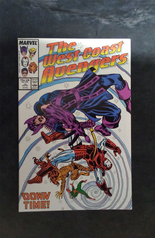 West Coast Avengers #19 1987 marvel Comic Book