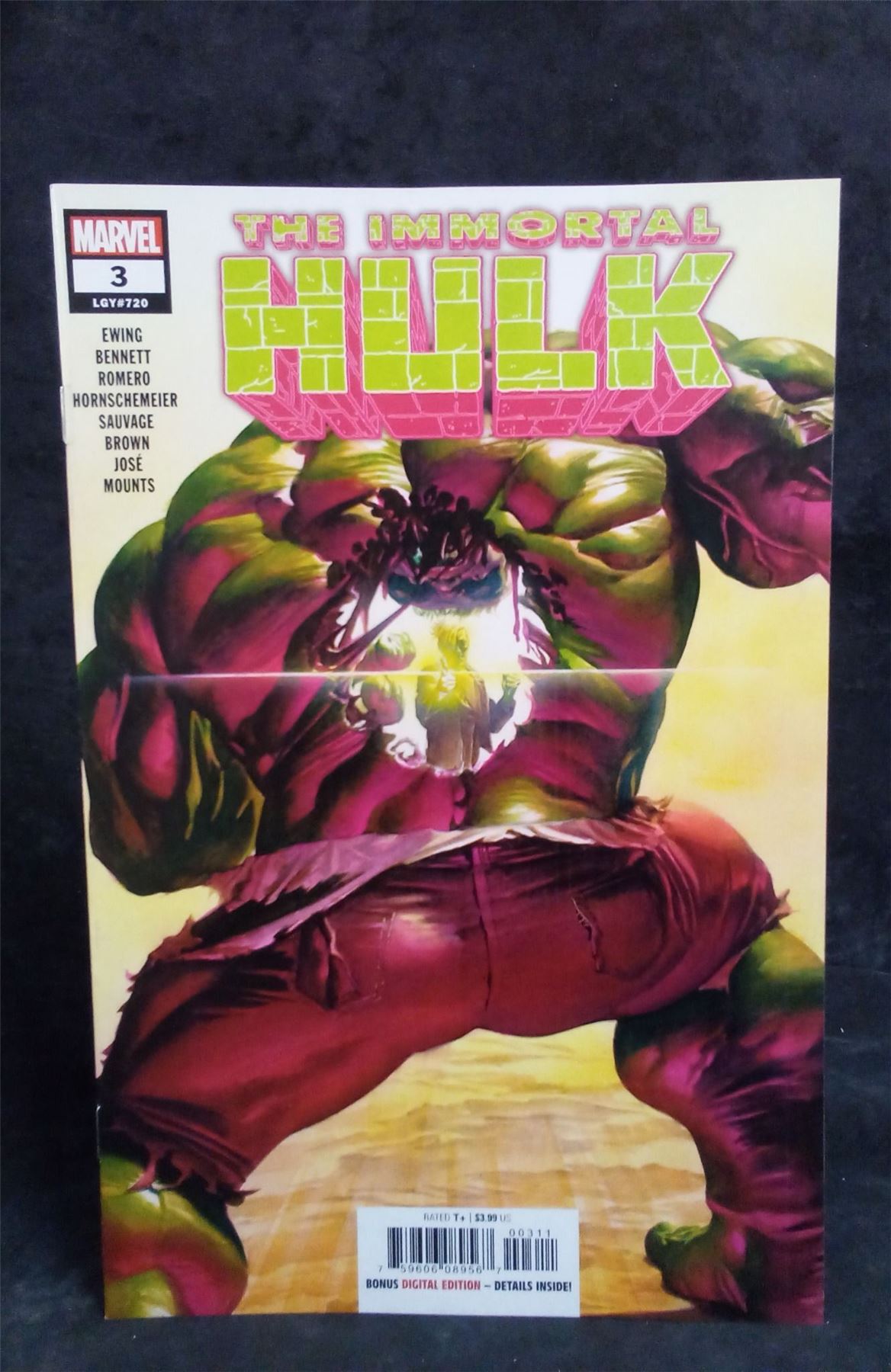 The Immortal Hulk #3 2018 Marvel Comics Comic Book