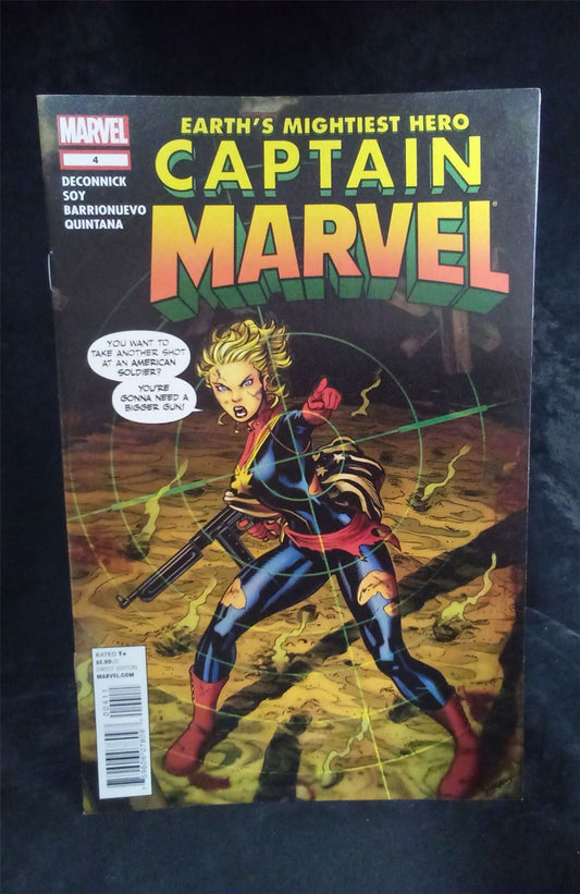 Captain Marvel Comics #4 2012 Marvel Comics Comic Book