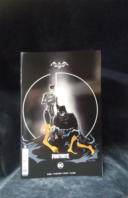 Batman/Fortnite: Zero Point #5 Mustard Cover *no code* 2021 DC Comics Comic Book