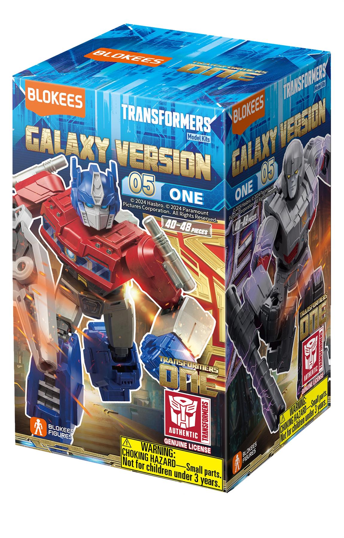 Blokees Transformers Galaxy Ver 5 Blind Box Mini Mini Model Blind Box