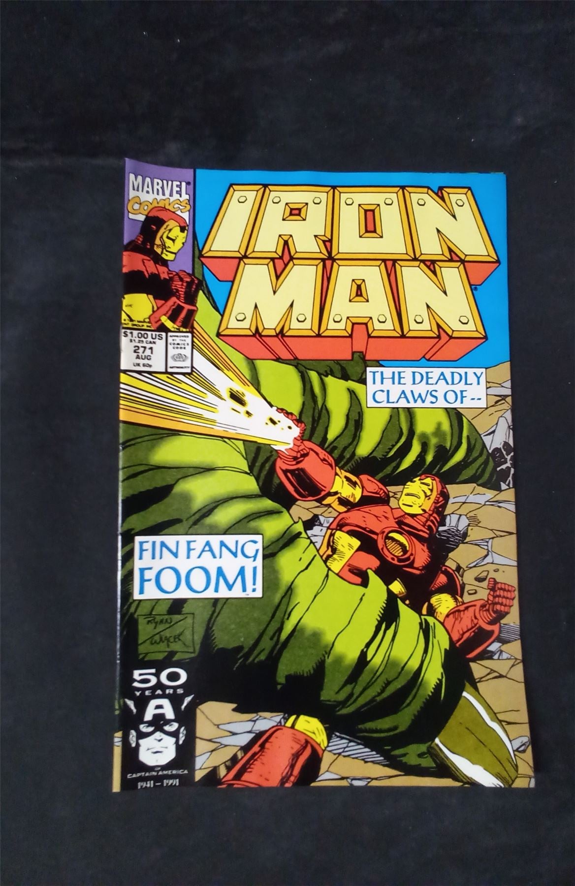 Iron Man #271 Direct Edition 1991 marvel Comic Book