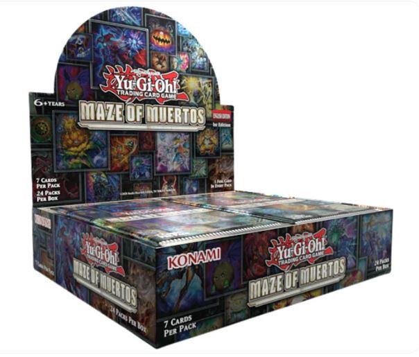 YuGiOh TCG Maze of Muertos Booster Box By Konami