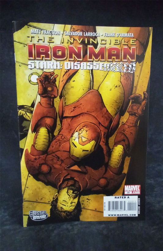 Invincible Iron Man #20 Zircher Cover 2009 Marvel Comics Comic Book