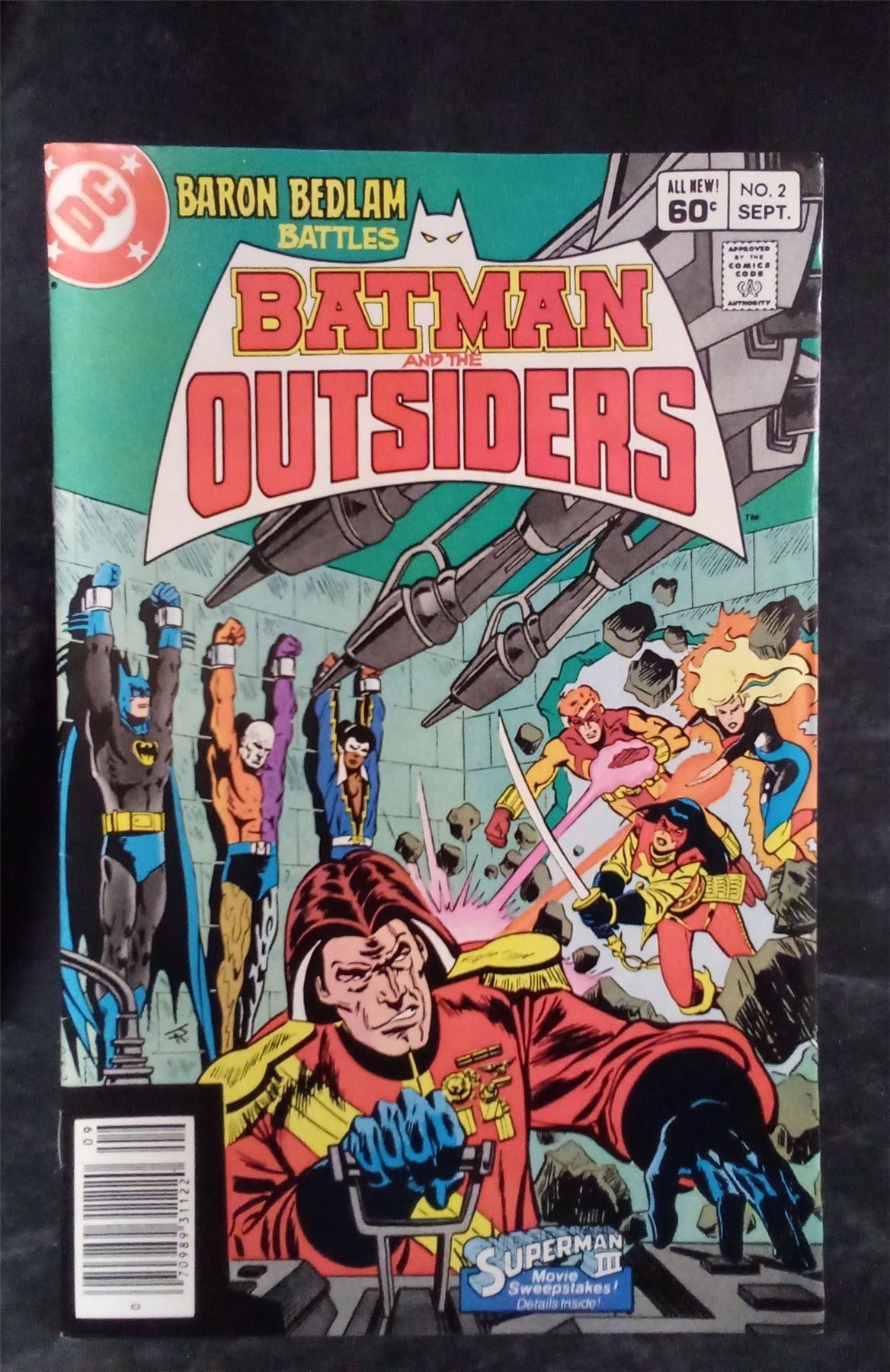 Batman and the Outsiders #2 1983 DC Comics Comic Book