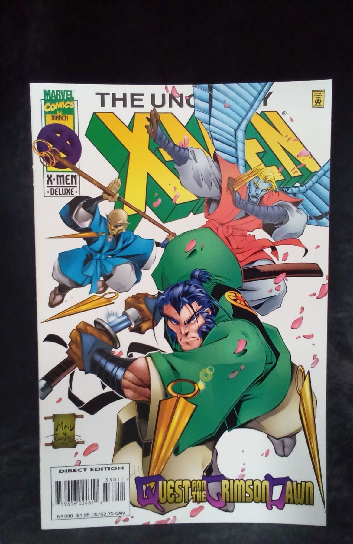 The Uncanny X-Men #330 1996 Marvel Comics Comic Book