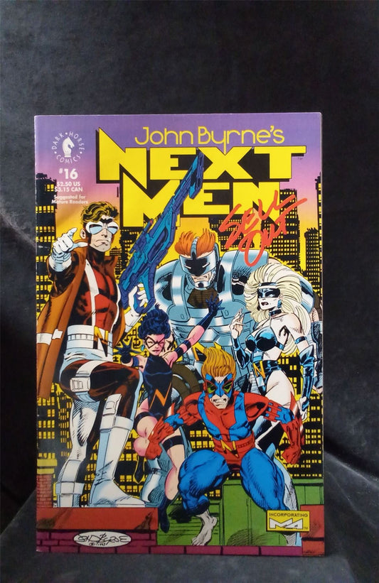 John Byrne's Next Men #16 1993 dark-horse Comic Book