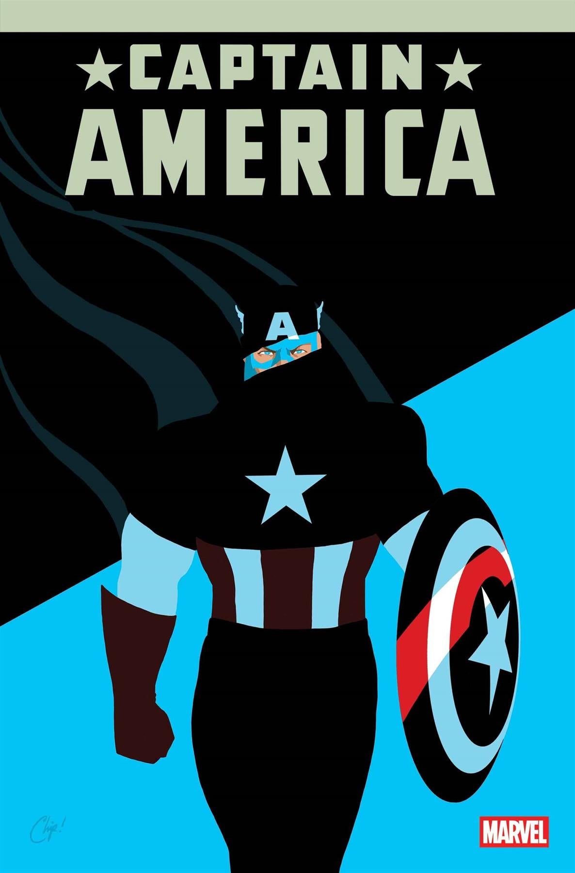 Captain America #1 Chip Zdarsky Var Chip Zdarsky Var Marvel Prh Comic Book 2025