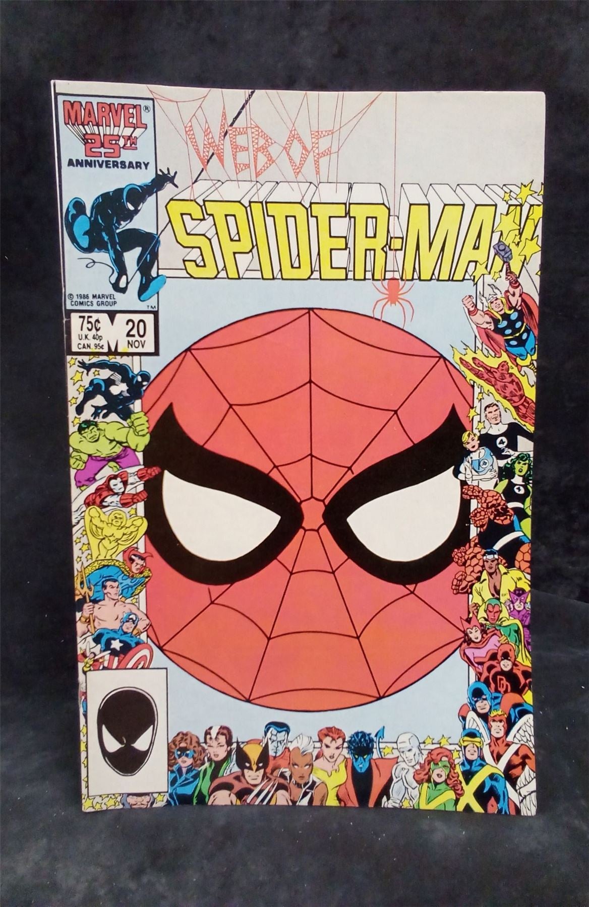 Web of Spider-Man #20 1986 Marvel Comics Comic Book