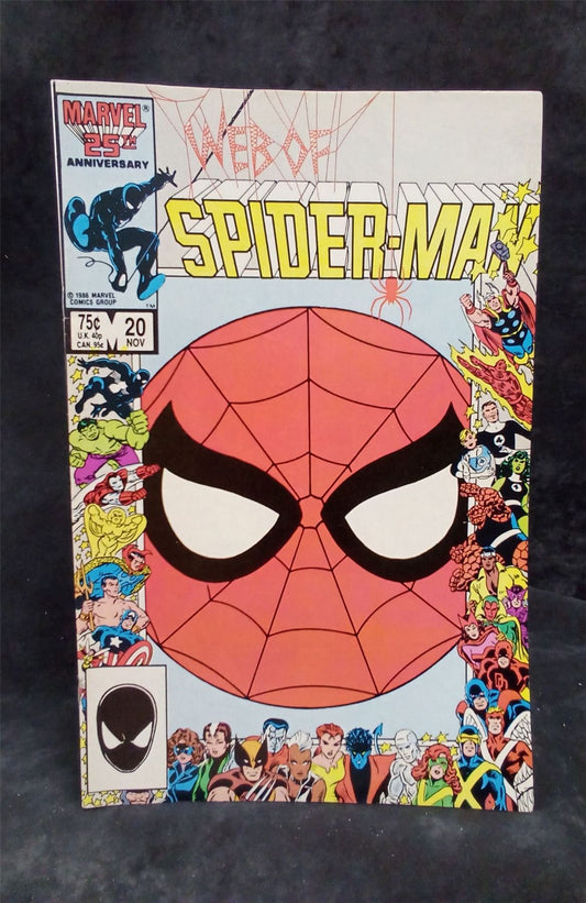 Web of Spider-Man #20 1986 Marvel Comics Comic Book