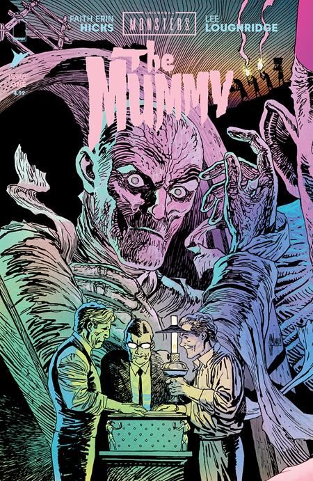 Universal Monsters The Mummy #1 (Of 4) Cvr C Inc 1:10 Guillem March Connecting Var  Image Comics Comic Book
