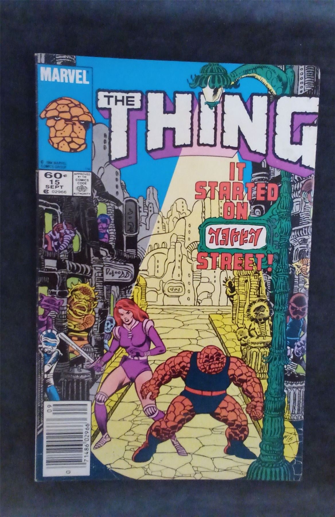 The Thing #15 1984 marvel Comic Book