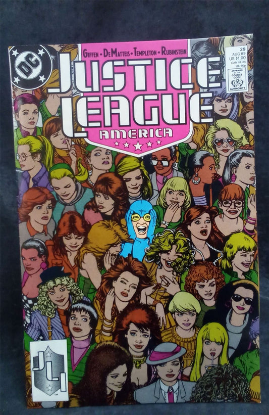 Justice League America #29 1989 DC Comics Comic Book