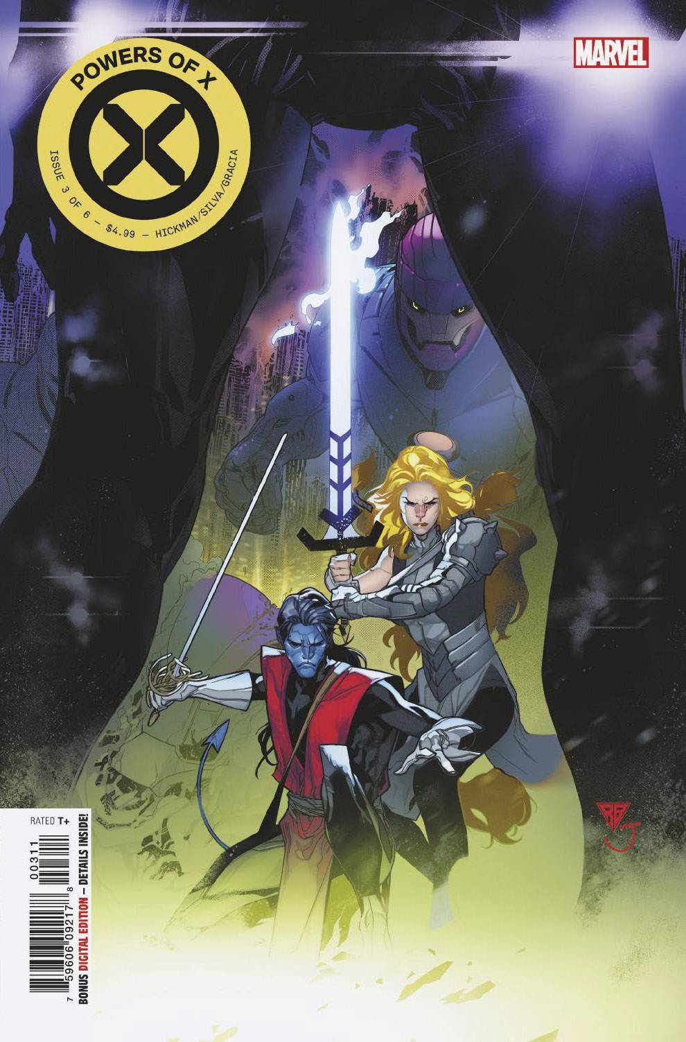 Powers Of X #3 Marvel Comics Comic Book