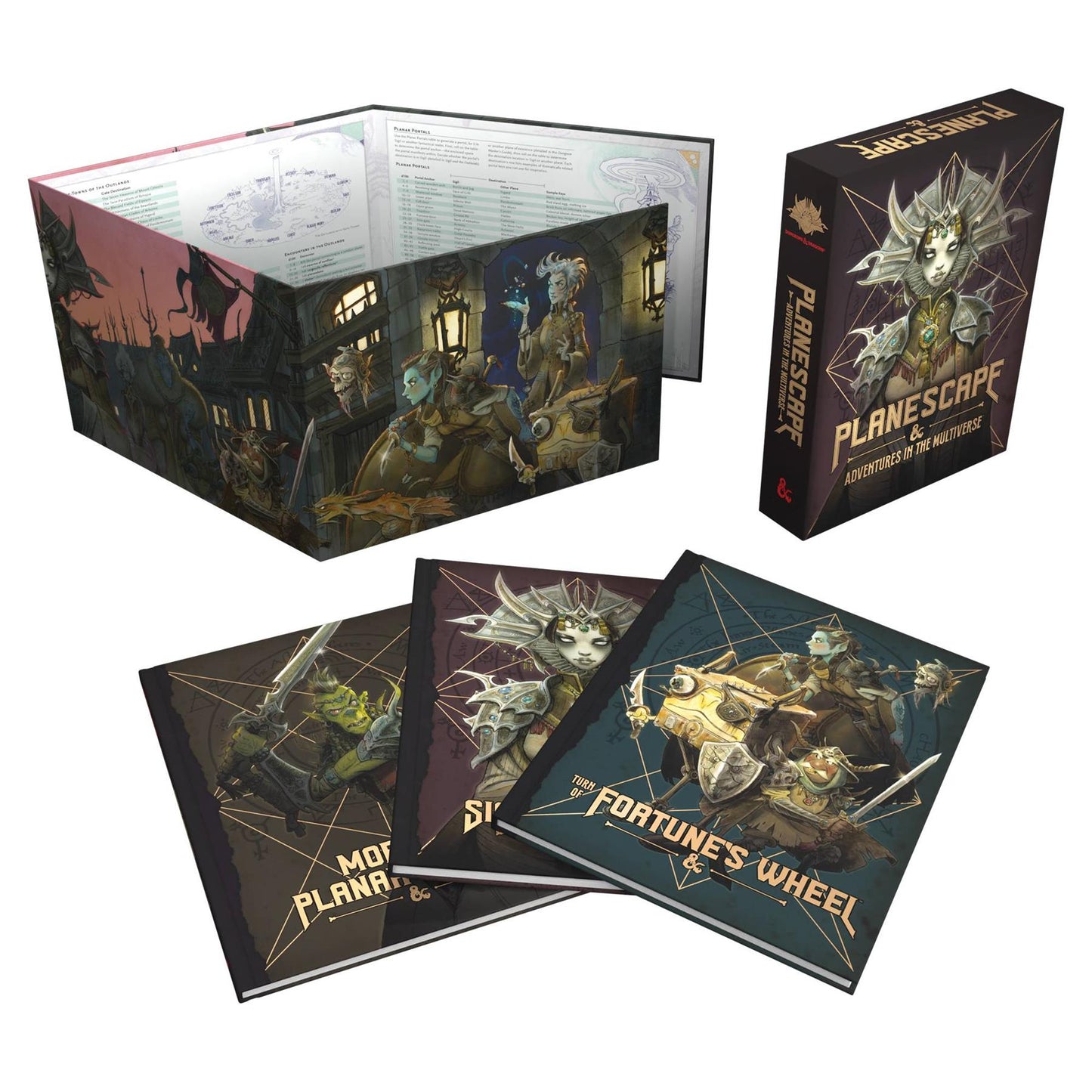 D&d Rpg Planescape Adv In Multiverse Alt Hc  Book