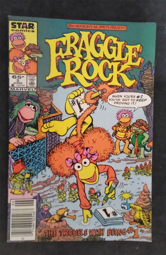 Fraggle Rock #2 1985 marvel Comic Book marvel Comic Book