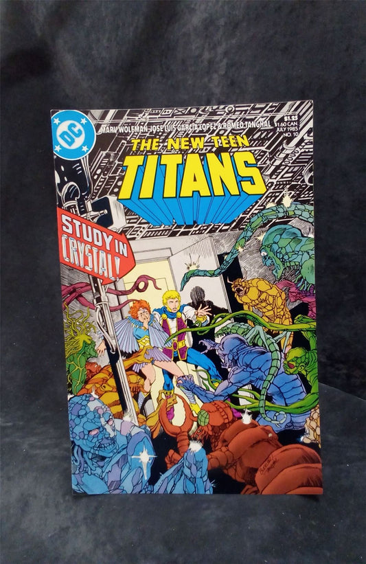 The New Teen Titans #10 1985 DC Comics Comic Book