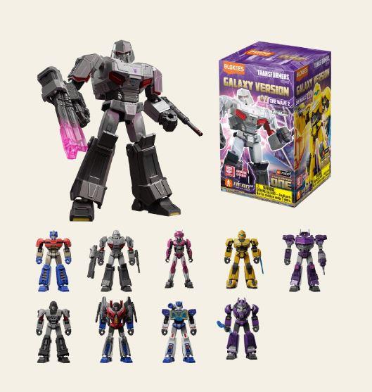 Blokees Figures Transformers Galaxy Version 07 Blind Box One W2 by Blokees