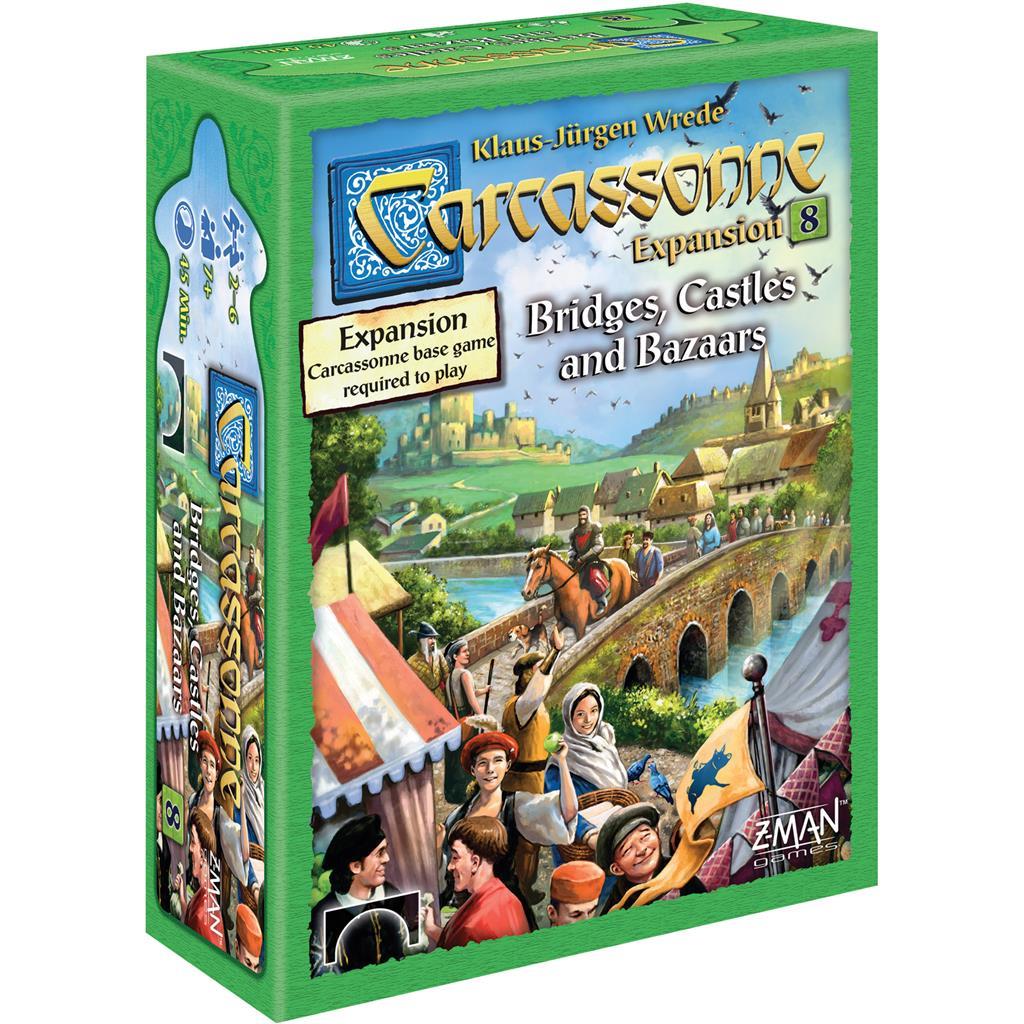 Carcassonne Exp 8: Castles and Bazaars Board Game by Z-Man Games