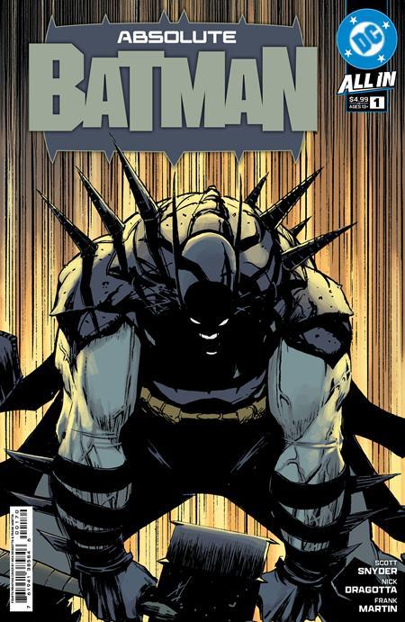 Absolute Batman #1 Fourth Printing Cvr A Nick Dragotta DC Comics Comic Book