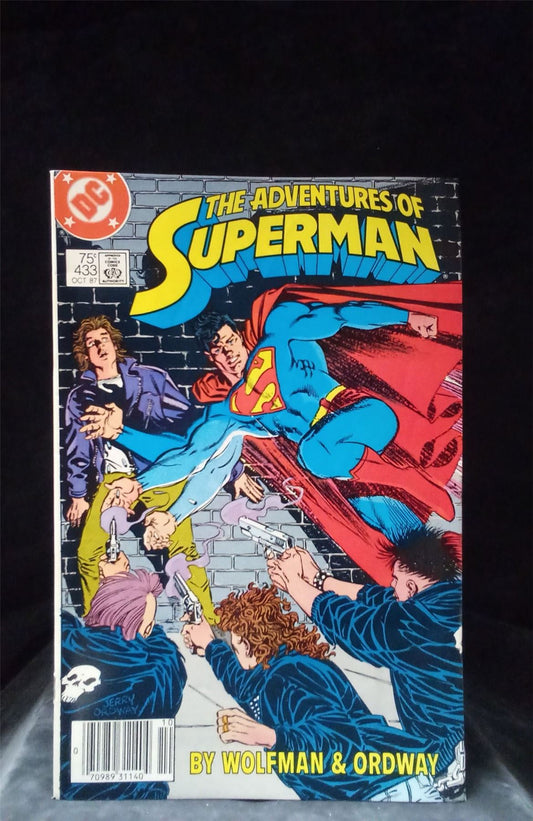 Adventures of Superman #433 1987 DC Comics Comic Book