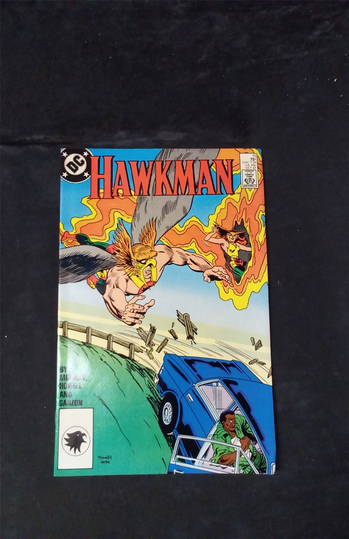 Hawkman #15 Direct Edition 1987 dc-comics Comic Book dc-comics Comic Book