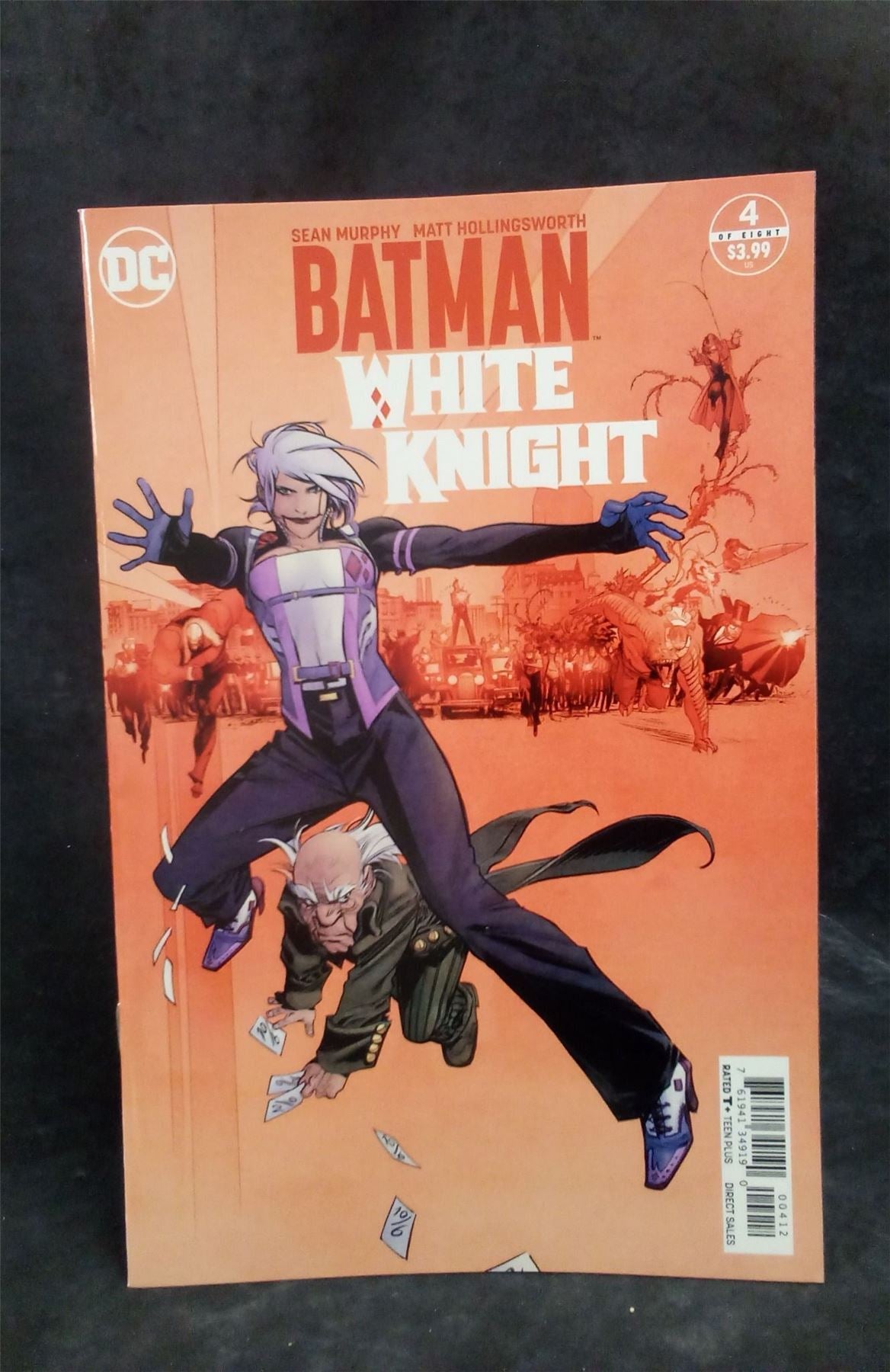 Batman: White Knight #4 2018 2nd Print DC Comics Comic Book