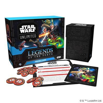Star Wars Unlimited TCG Legends of the Force PreRelease Box By Fantasy Flight Games