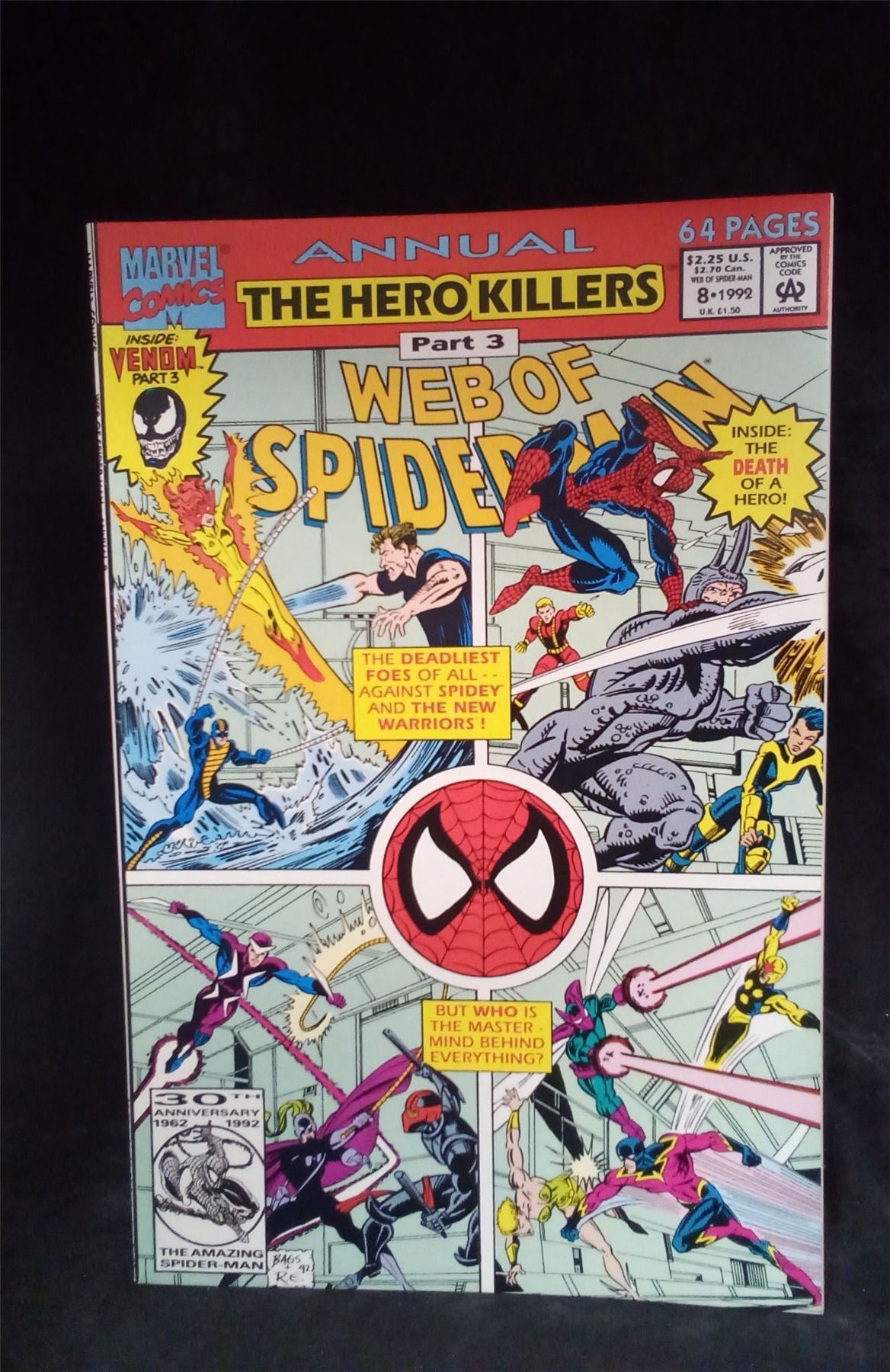 Web of Spider-Man Annual #8 1992 Marvel Comics Comic Book