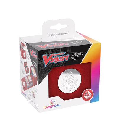 Cardfight Vanguard Nation's Vault Dragon Empire (red) Deck Box