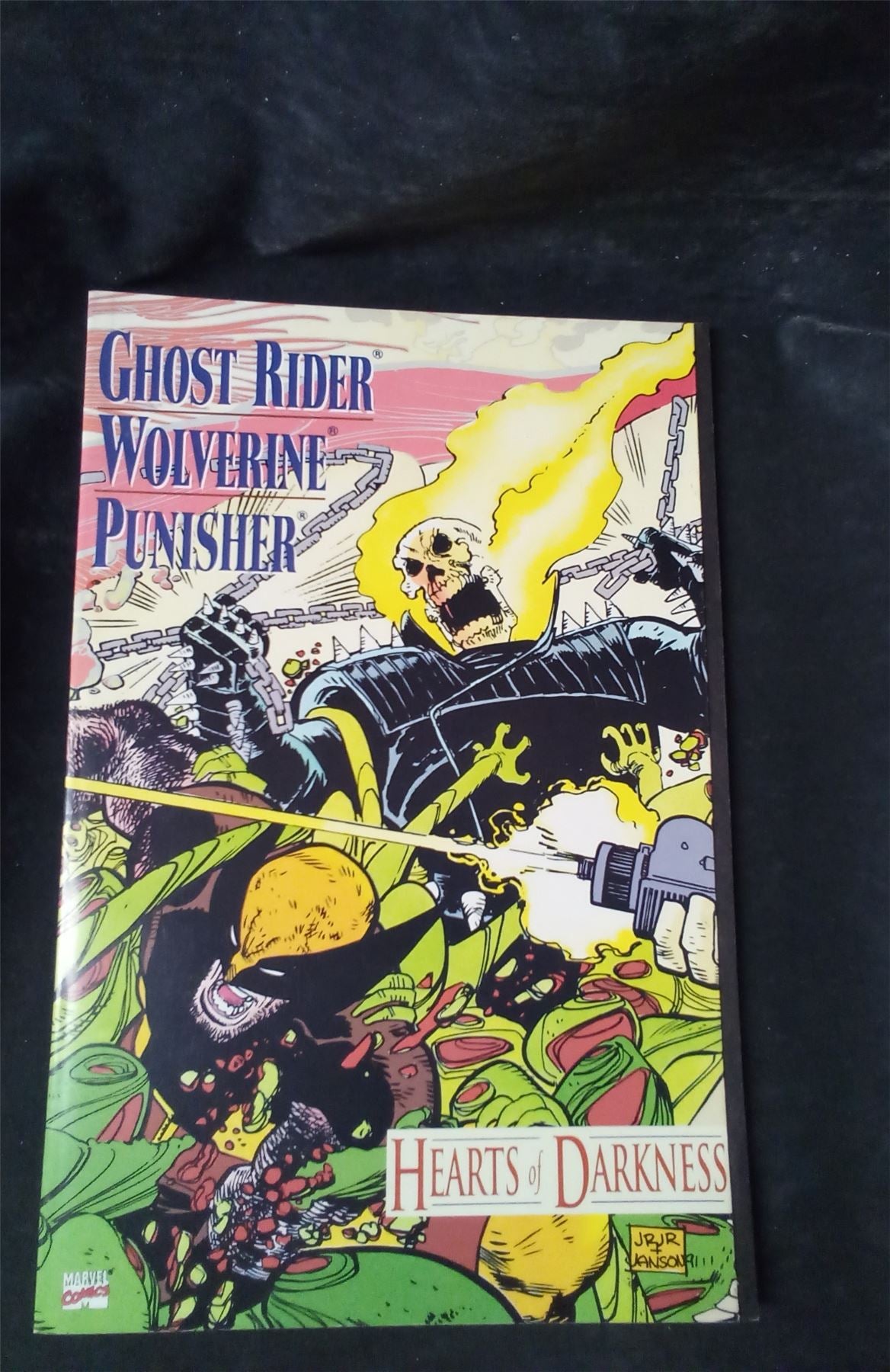 Ghost Rider, Wolverine, Punisher: Hearts of Darkness 1991 marvel Comic Book