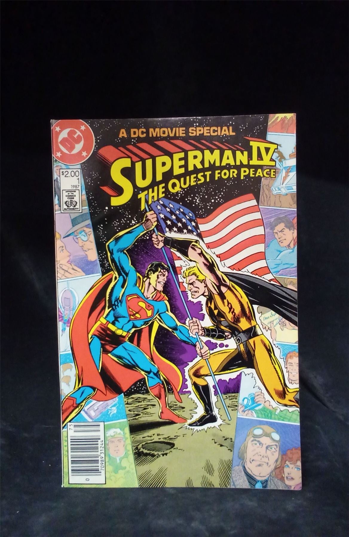 Superman IV: The Quest For Peace 1987 DC Comics Comic Book