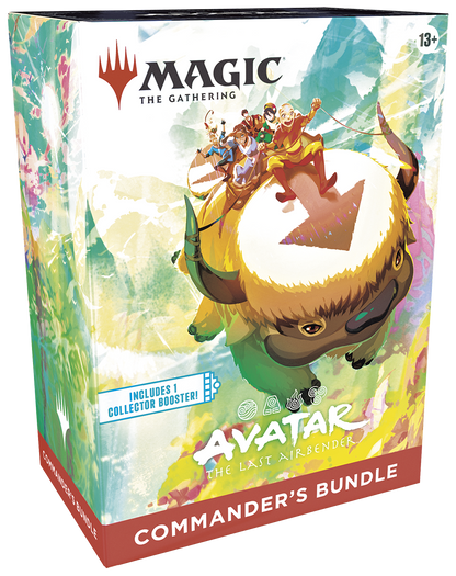 MTG TCG Universes Beyond Avatar the Last Air Bender Commander Gift Bundle By Wizards of the Coast