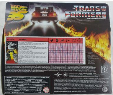 Transformers Generations Transformers Collaborative Back to the Future Mash-Up Gigawatt