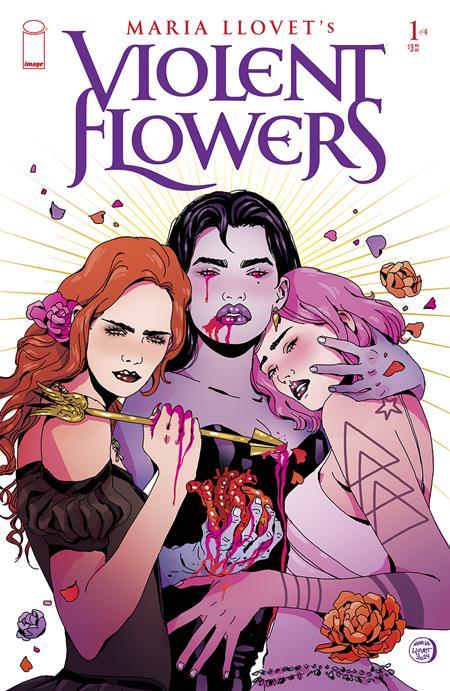 Violent Flowers #1 (of 4) Cvr A Maria Llovet (mr) Image Comics Comic Book